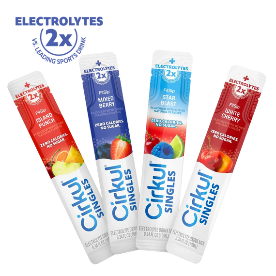 16-Pack Cirkul® Singles FitSip Bundle Studio 5-0221